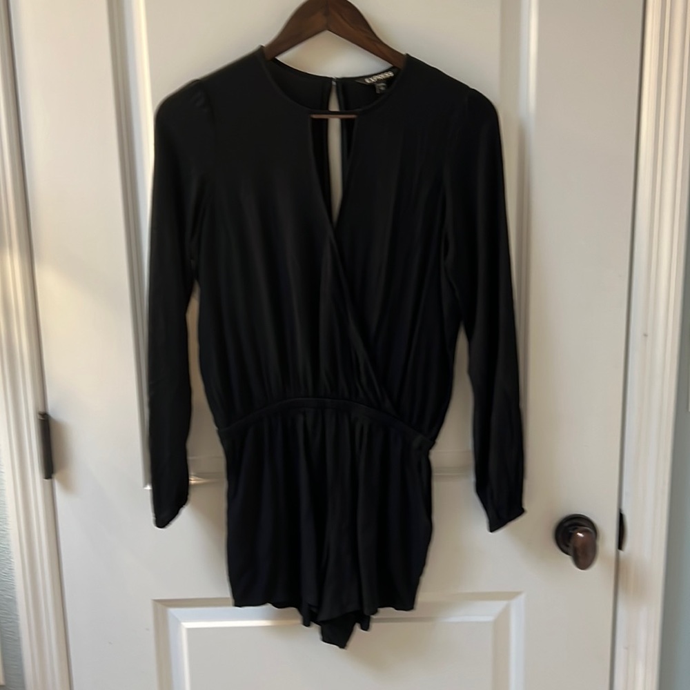 Express LS Shorts Romper